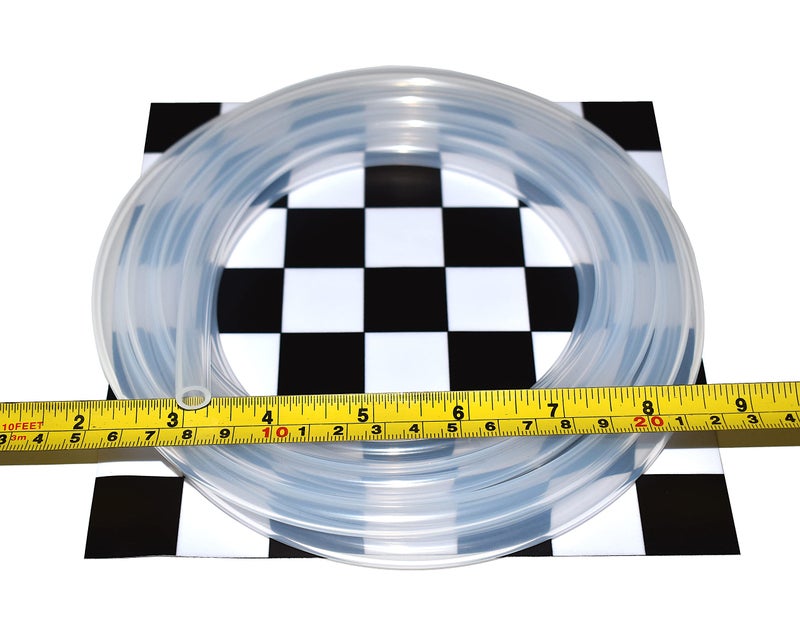 Cold & Colder Pure Silicone Tubing - 1/4" ID x 3/8" OD - High Temp Kink-free Hose Tube 500F (10 Feet) - Image 1